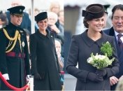 Кейт Миддлтон вручила цветы военным на традиционном параде в День Святого Патрика