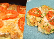 Ужин из картофеля и курицы в особой сливочной заливке