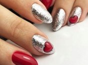 Маникюр 2020: интересные идеи маникюра на 14 февраля (Фото)