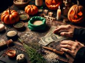 Грошовий ритуал на Геловін