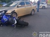 В Харькове мотоциклист сбил насмерть пешехода