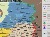 Карта АТО на востоке Украины (2 декабря)