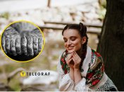 Девушка в украинском платкке