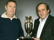 Глава ФФУ встретился с Платини