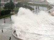 К Токио надвигается мощный тайфун: отменено 40 авиарейсов