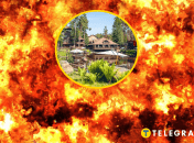 Пожар в отеле "Партизан" под Киевом