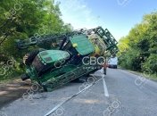 Наслідки ДТП біля селища Соколове