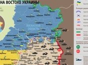 Карта АТО на востоке Украины (10 июля)