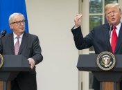 Трамп и Юнкер договорились работать над ликвидацией пошлин и субсидий