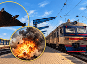 Удар дрона в Днепре