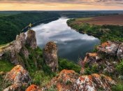 Живописное утро на Днестре