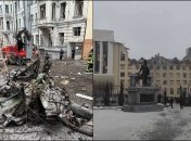 Руйнування серйозні: фото та відео наслідків обстрілу Харкова