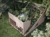 Потрясающий дом с огородом на крыше (Фото)