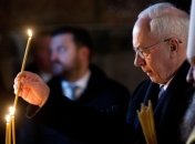 Азаров, Рыбак и Клюев помолились в Киево-Печерской Лавре