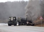 Знищена техніка окупантів