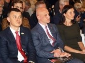 Андрей Кисловский рядом с мэром Одессы Геннадием Трухановым