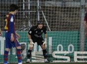 "Вратарь-танкист" едва не выбил Барселону из Кубка Испании (видео)