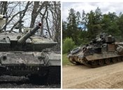 Т-90М та M2 Bradley