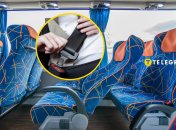 Ремень безопасности в автобусе