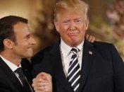 Трамп опоздал на встречу с Макроном