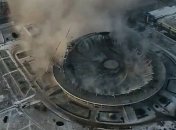 Люди под завалами: В Петербурге обрушилась кровля арены во время демонтажа