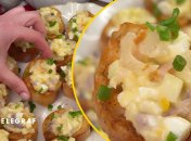 Бутерброды с селедкой и яблоком