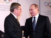 Томас Бах и Владимир Путин