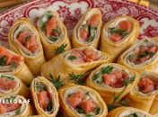 Очень вкусная закуска с лососем