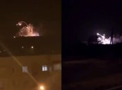 Подобные "салюты" не утихали несколько часов