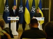 Пресс-конференция Зеленского и Столтенберга