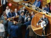 В Раде - новая потасовка нардепов во главе с Леросом и Тищенко