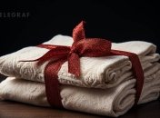 В народе полотенце плохо ассоциируется с подарками