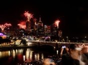 Шоу фейерверков в Австралии