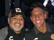 Вратарь Дорадоса украсил свою ногу портретом Марадоны