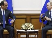 Олланд рассказал, что намерен обсудить с Путиным