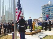 Під час святкування річниці закінчення ДСВ прибрали прапор США у Чехії