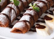 Ароматные блины с яблоками