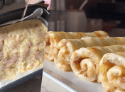 Ленивые блины с яблоками