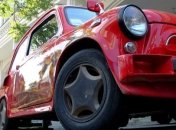 Пьяный на Запорожце врезался в машину ГАИ