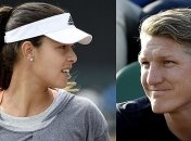 Теннисистка Ана Иванович и футболист Швайнштайгер назначили дату свадьбы