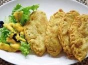 Необычные чебуреки из кабачков с мясом