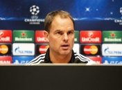 Главный тренер "Интера" Де Бур остается во главе команды