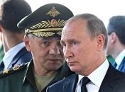 Кривавий лідер росії путін та його поплічник сергій шойгу