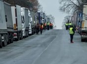 Очереди на польско-украинской границе