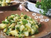 Салат получится вкусным и сытным