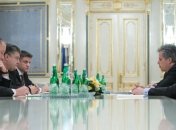 Порошенко встретился с представителями руководства МВФ