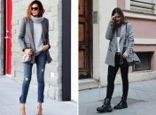 С чем носить и стилизовать пальто-жакет