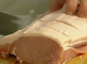 Свинина, запеченная в сене