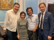 Премьер Молдовы встретилась с Саакашвили в аэропорту "Борисполь"