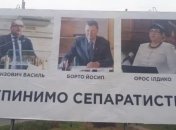  На Закарпатье появились антивенгерские билборды